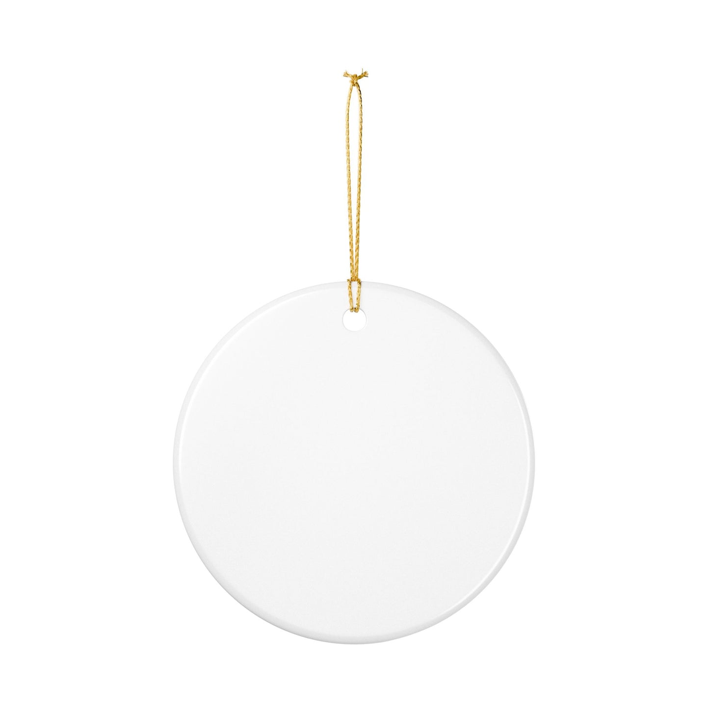 50 Years of Not Giving a Damn Ceramic Ornament — Funny 50th Birthday Keepsake