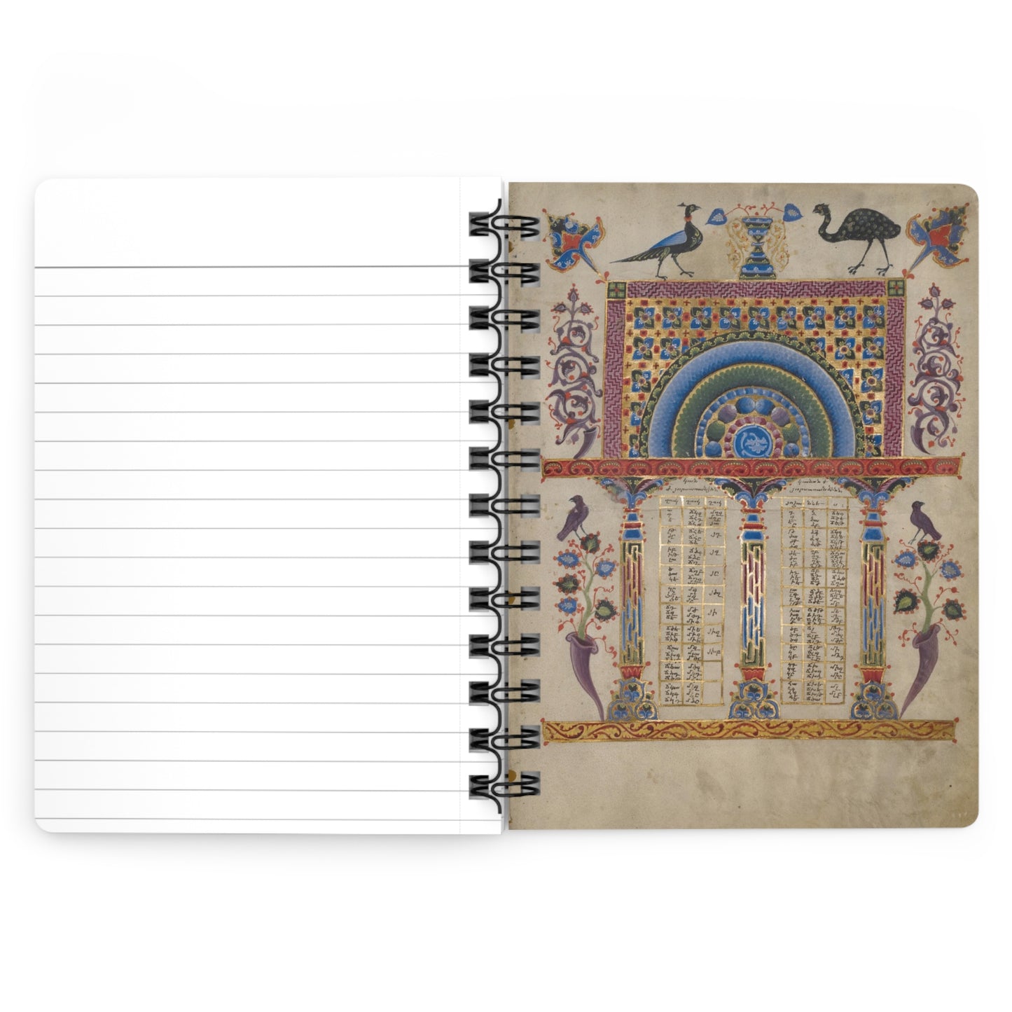 Ant War Manifesto Thought Journal — Spiral-Bound Illustrated Notebook