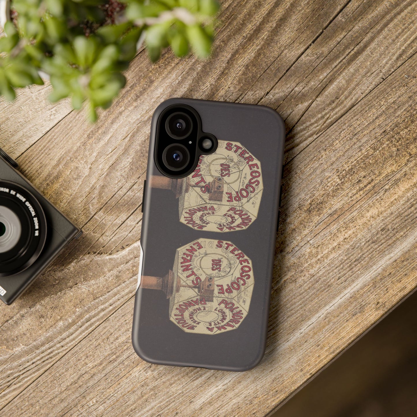 Vintage Stereoscope Phone Case - Retro Photography iPhone Cover