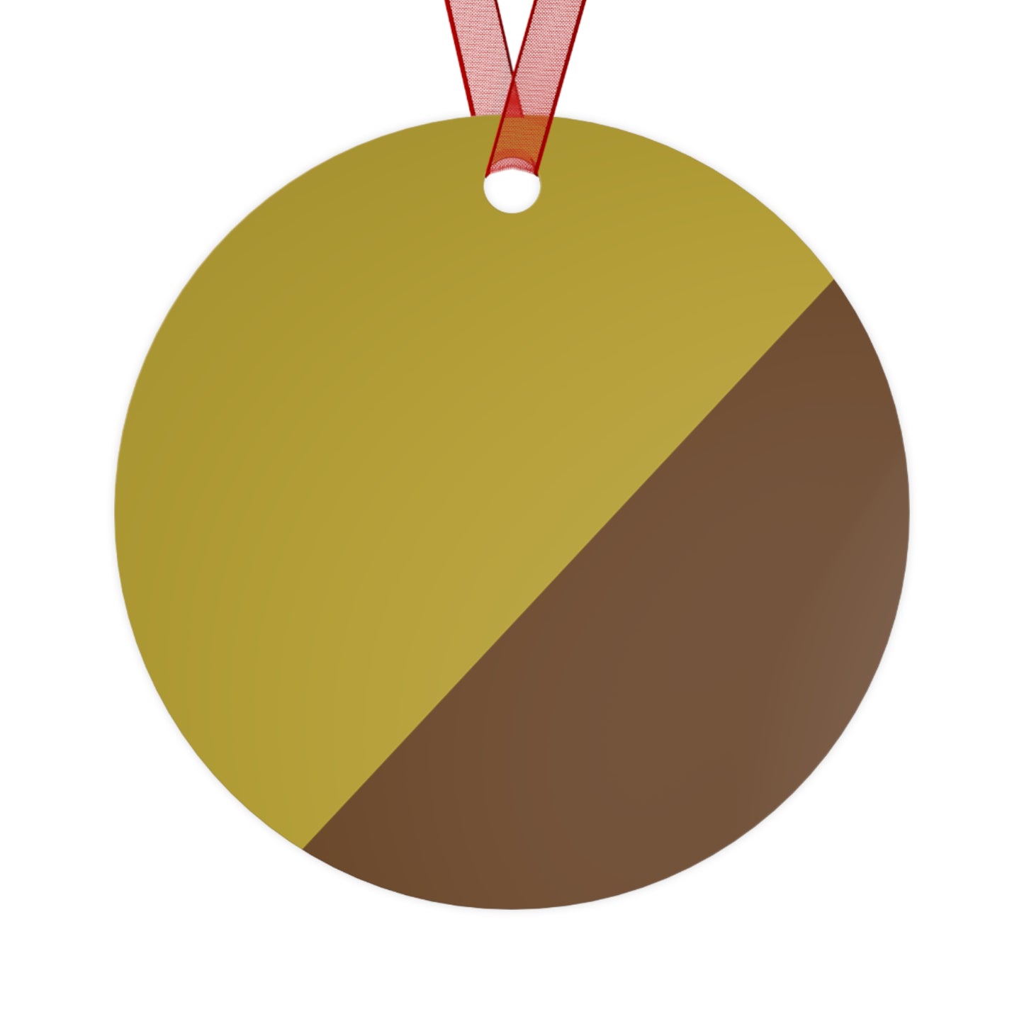 Christmas Metal Ornaments — Silver Bell, Tree & Chocolate Coin Set