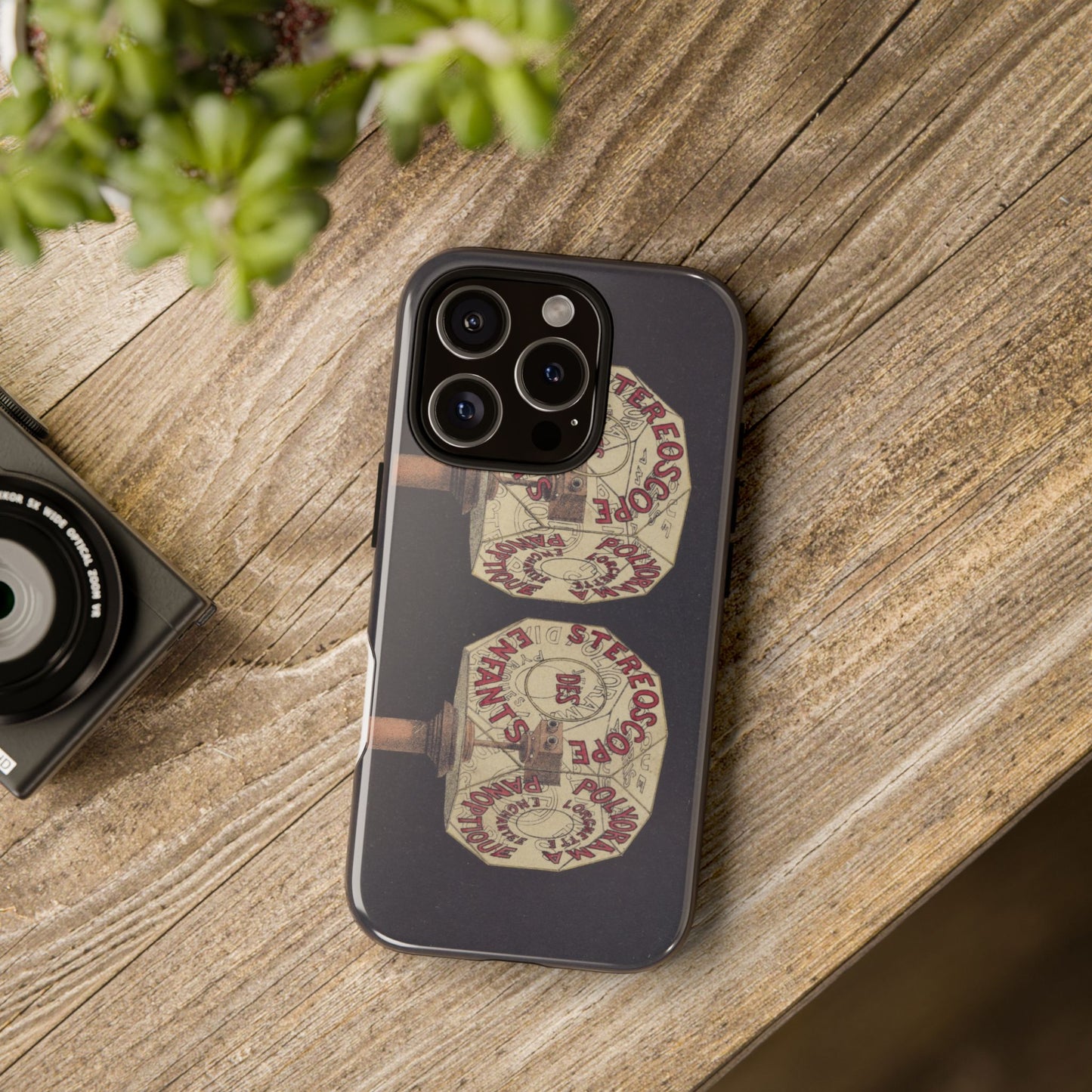 Vintage Stereoscope Phone Case - Retro Photography iPhone Cover