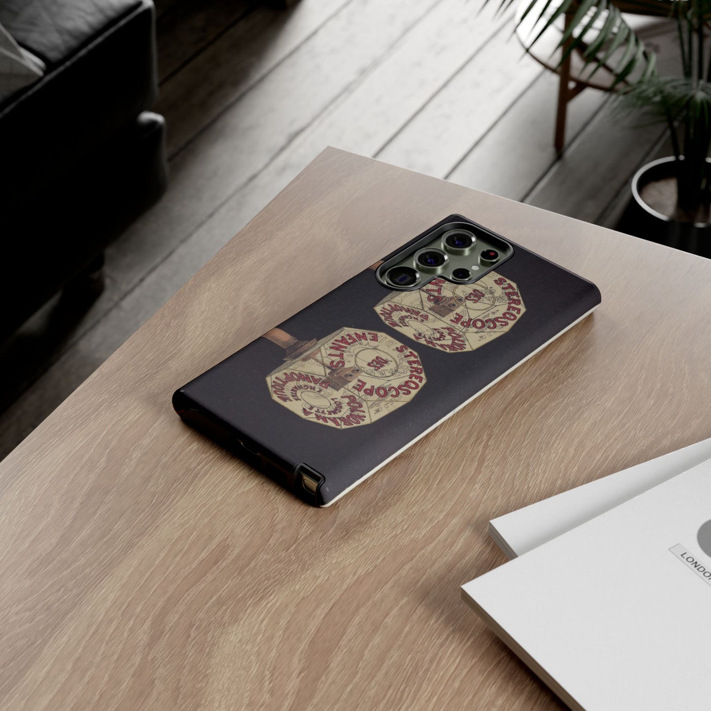 Vintage Stereoscope Phone Case - Retro Photography iPhone Cover