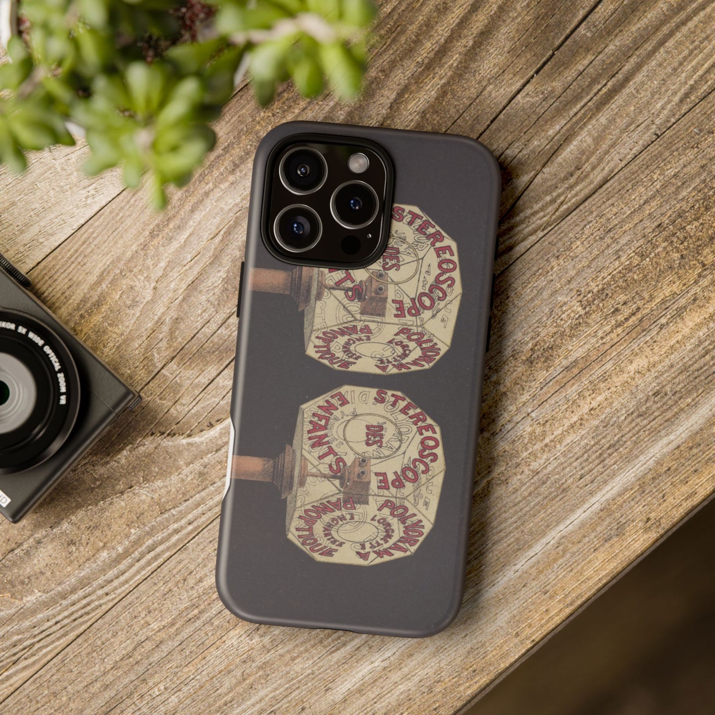 Vintage Stereoscope Phone Case - Retro Photography iPhone Cover