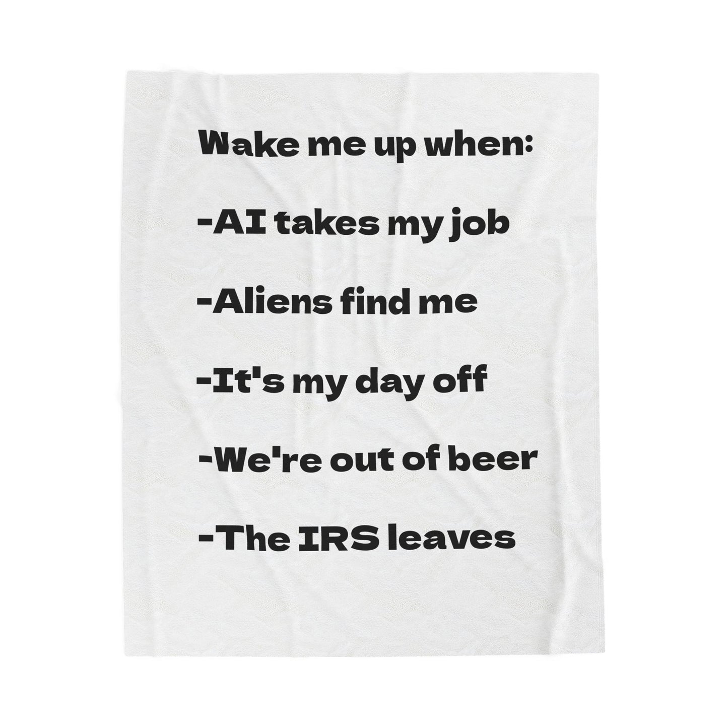 Velveteen Plush Blanket